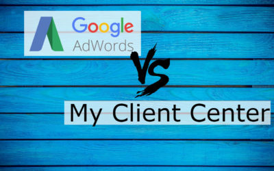Difference Between Google Adwords and My Client Center